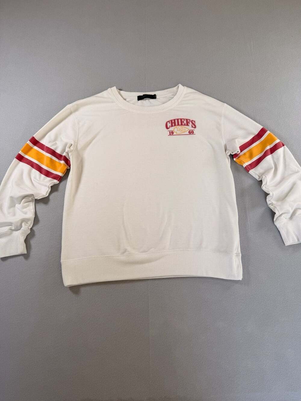 Junk Food Clothing Kansas City Chiefs Kickoff Crew Sweatshirt
